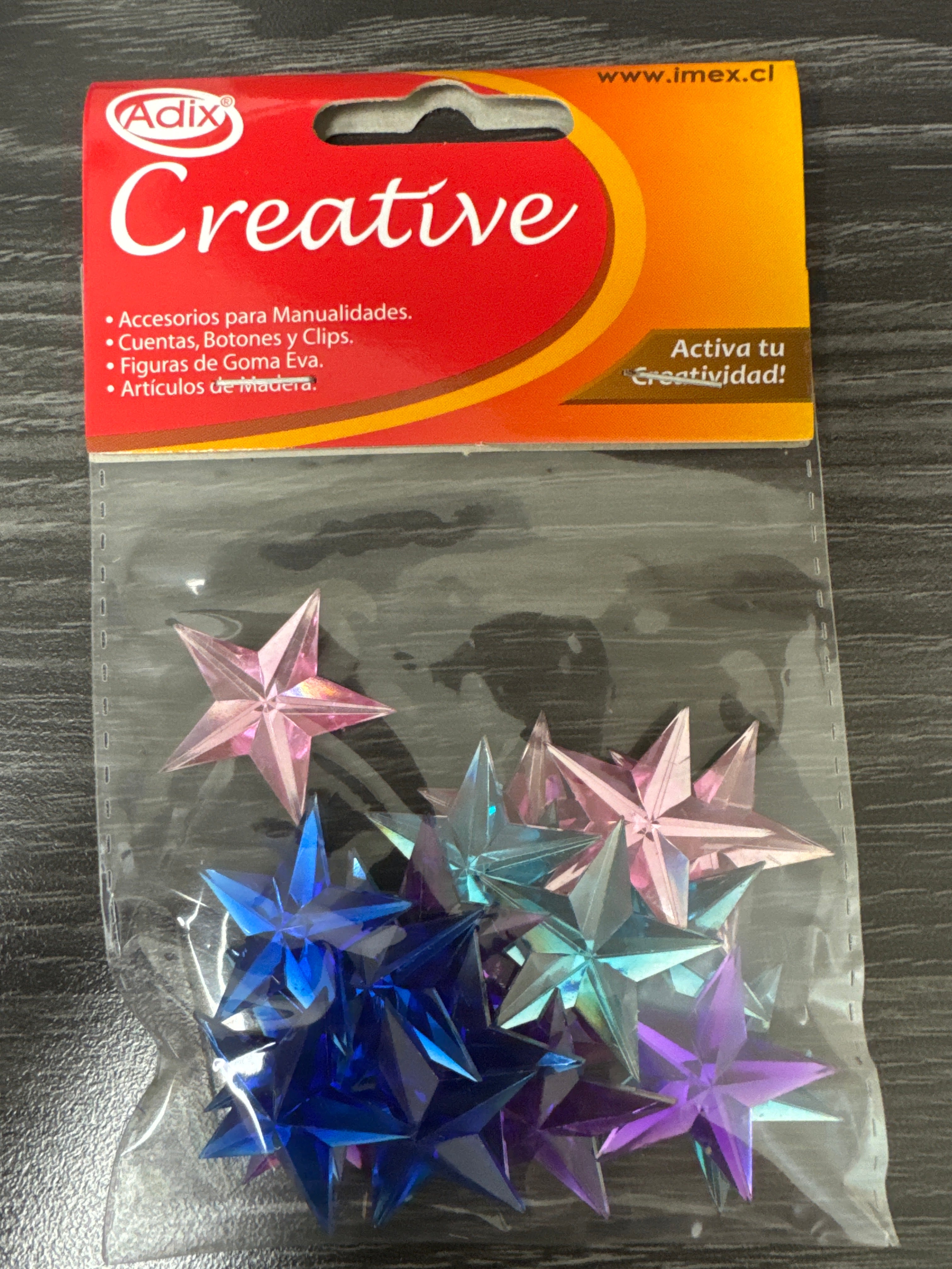 Estrella Plastica pk/20u. CREATIVE