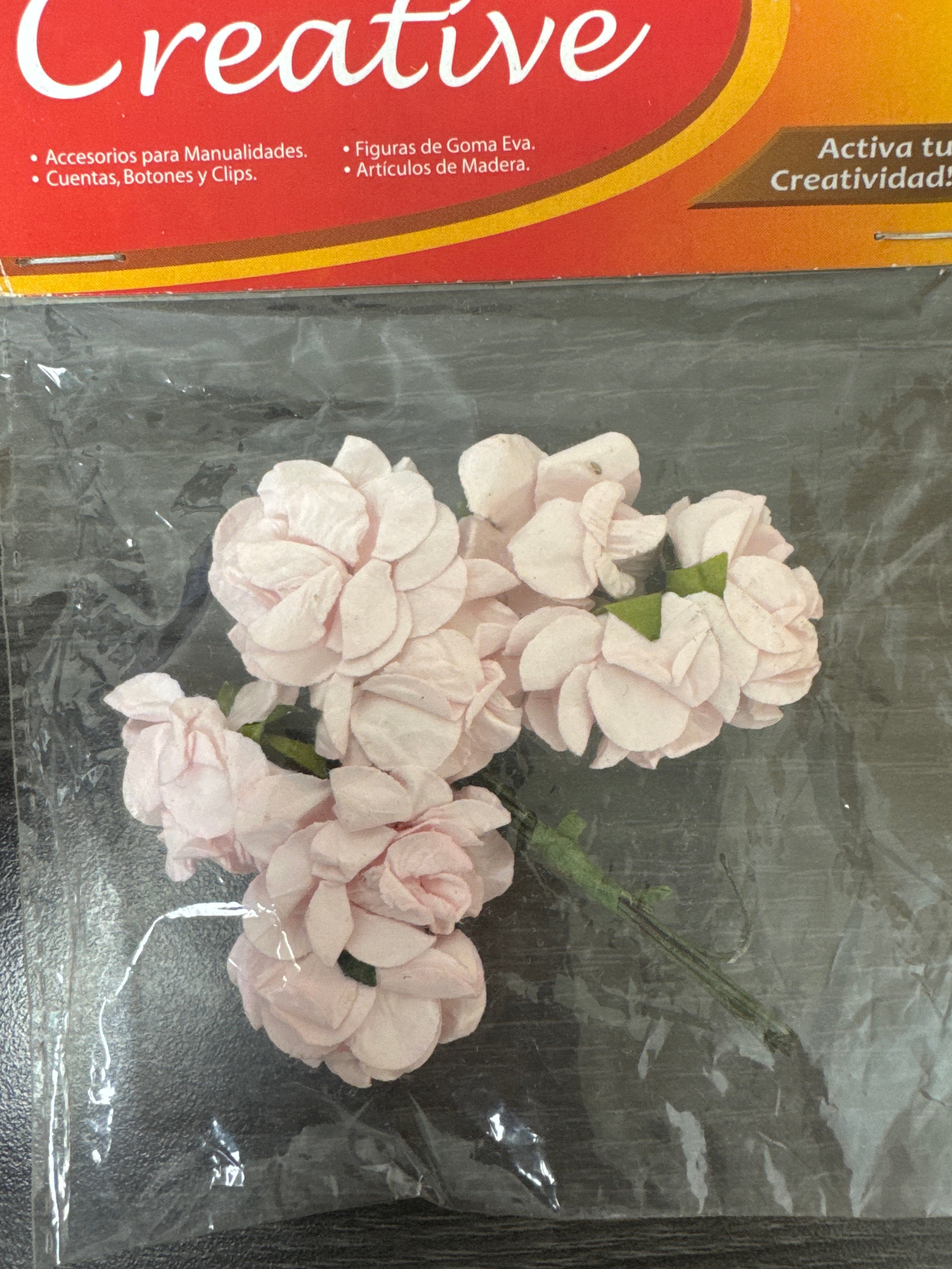 Flor Papel Ramo pk/8u Rosado (08) CREATIVE