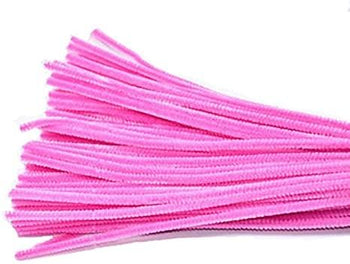 Limpiapipas color Rosa pk/100pz.