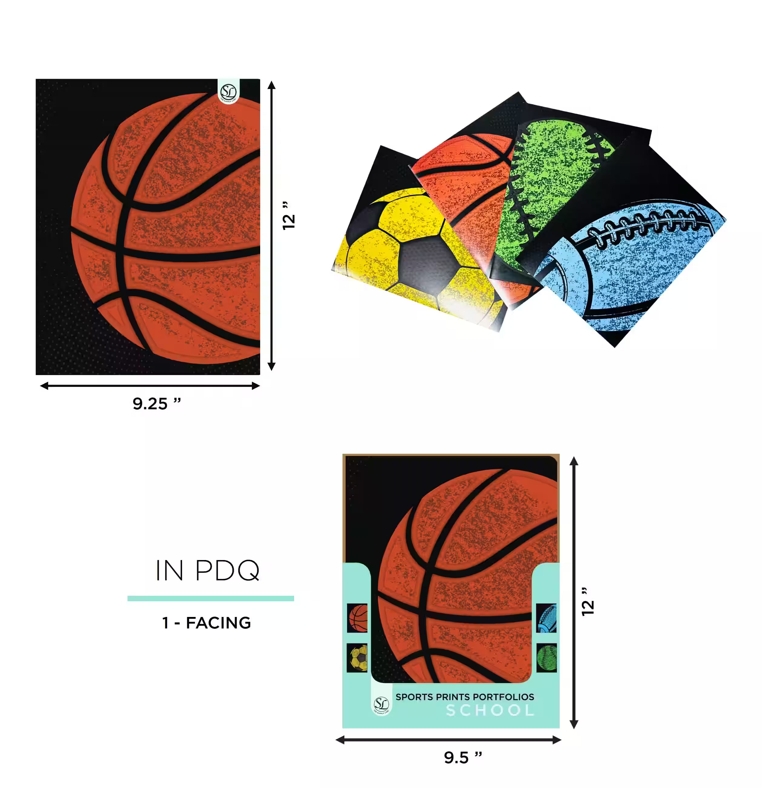 SL- SPORTS ASST PAPER PORTFOLIO- IN PDQ