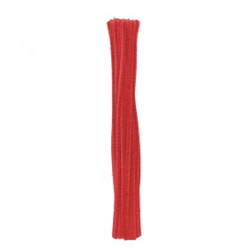 Limpiapipas color Rojo pk/100pz.