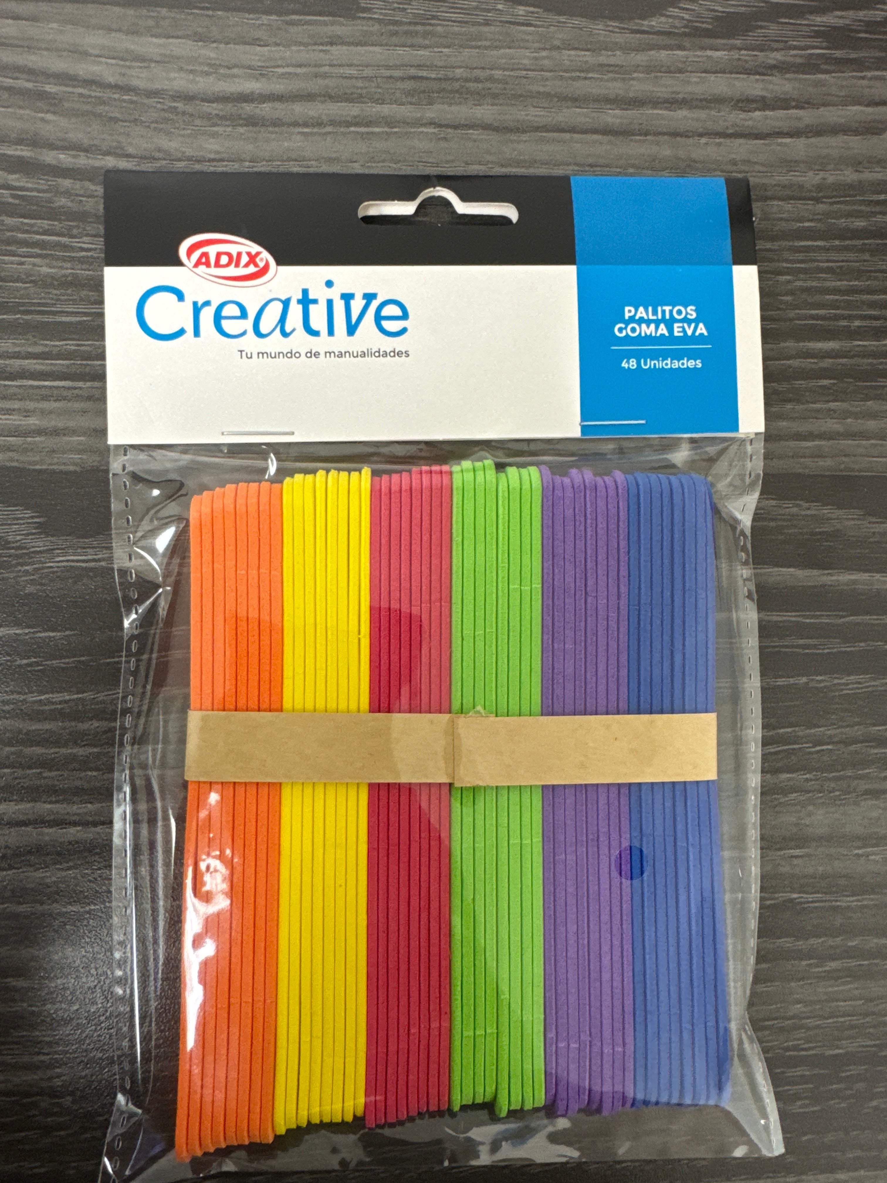 Palito Goma Eva 48u (011) CREATIVE