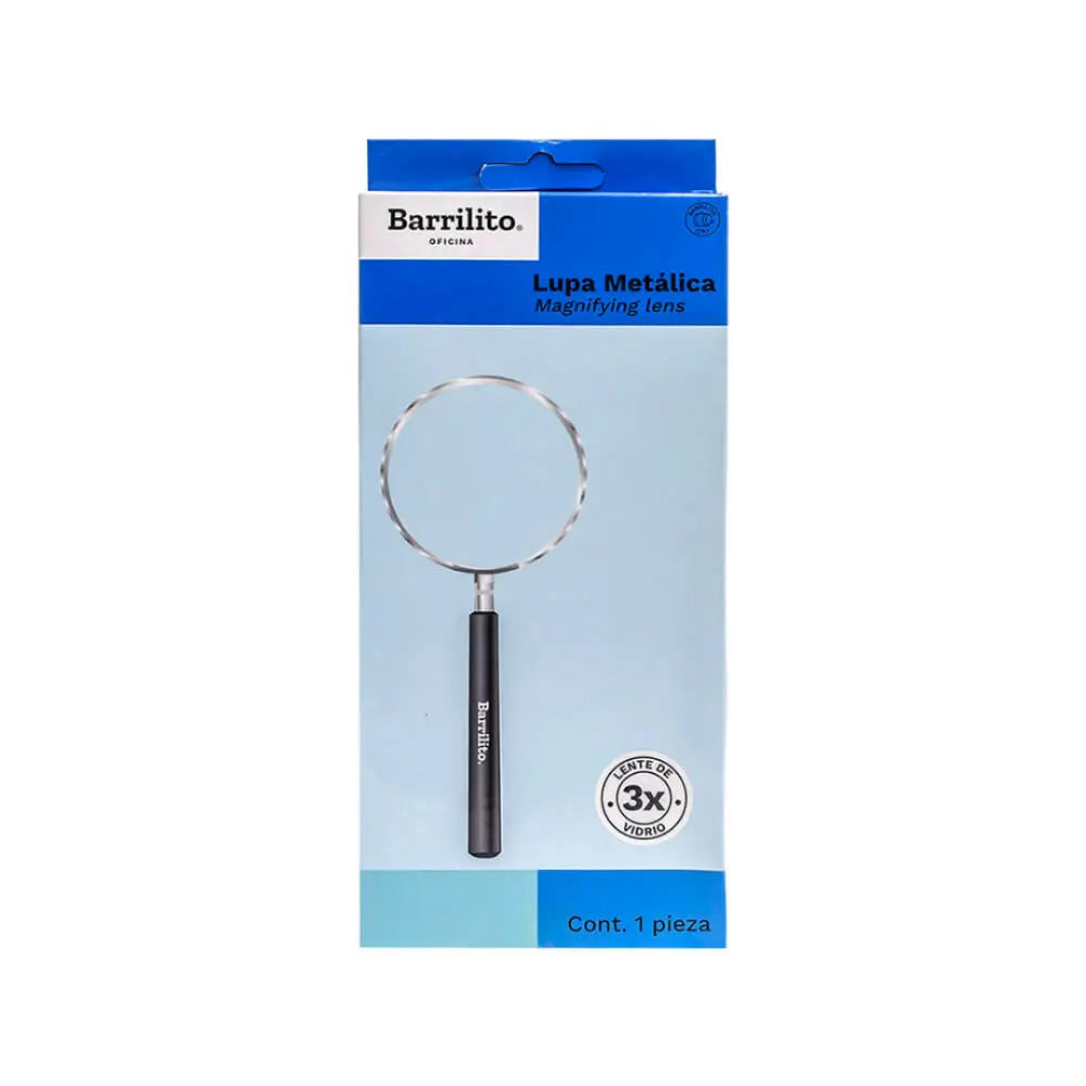 Lupa Metalica 90M,caja/12pz,,ctn/24pz.