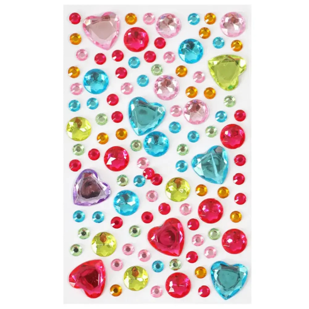 Piedras con Adhesivo 18.2g.colores mixtos