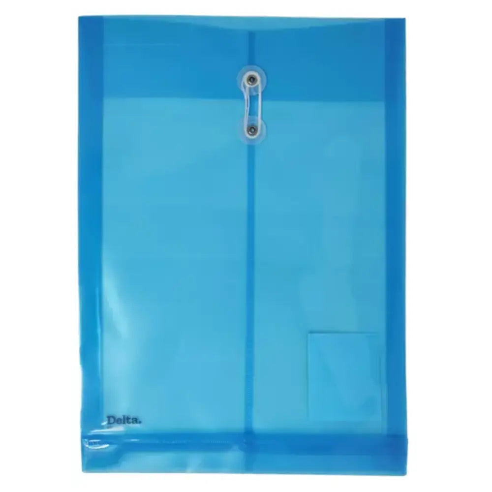 Sobre plastico vertical Oficio colores surtidos pk/12pz./ctn/2pk