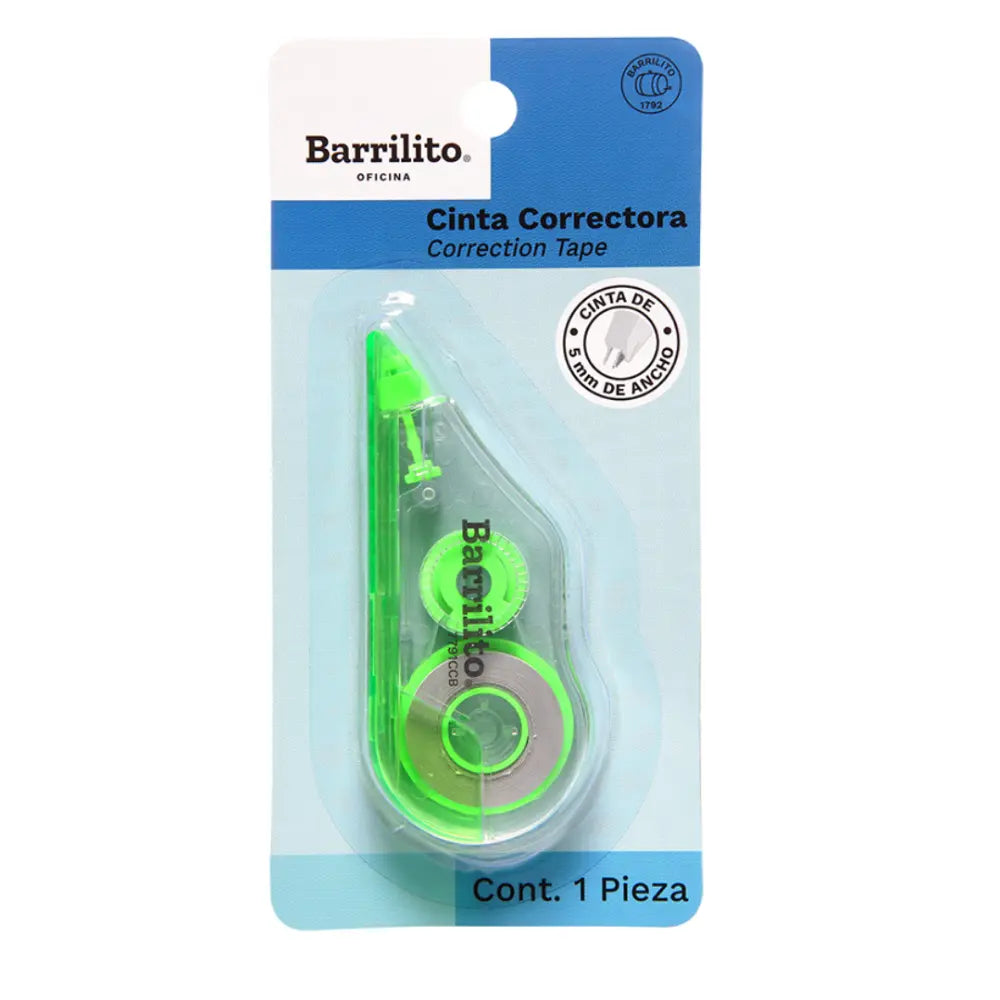 Corrector de Cinta 8mx5mm,B/P,ctn/576