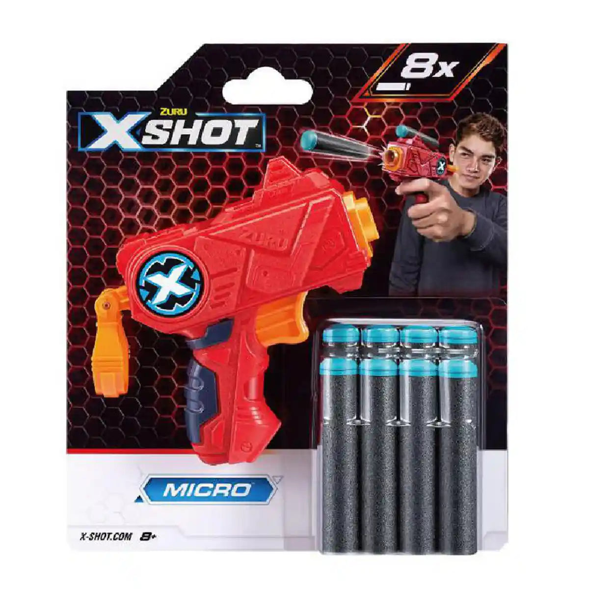 X-Shot-Excel-Series 1 Micro 2.0 (8Darts)-Colors