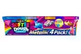 R CRA-Z-ART SOFTEE DOUGH 4PK METALLIC - 36089-12