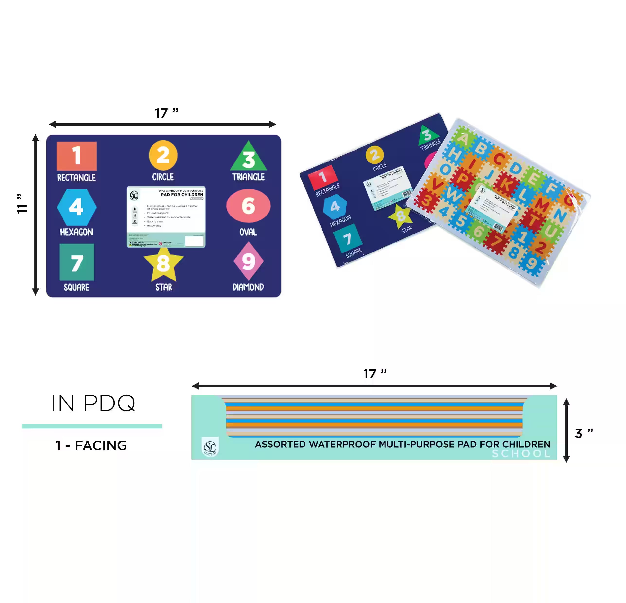 SL MULTI-PURPOSE WATERPR OOF PAD FOR CHILDREN-