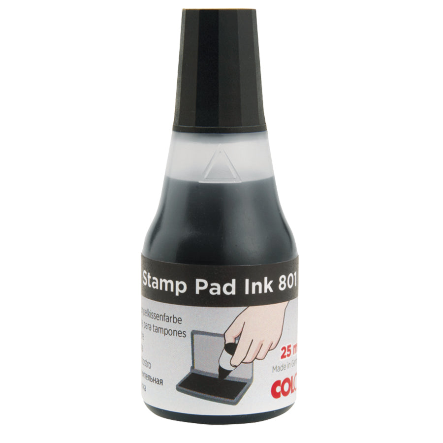 Tinta para cojin color negro 25ml