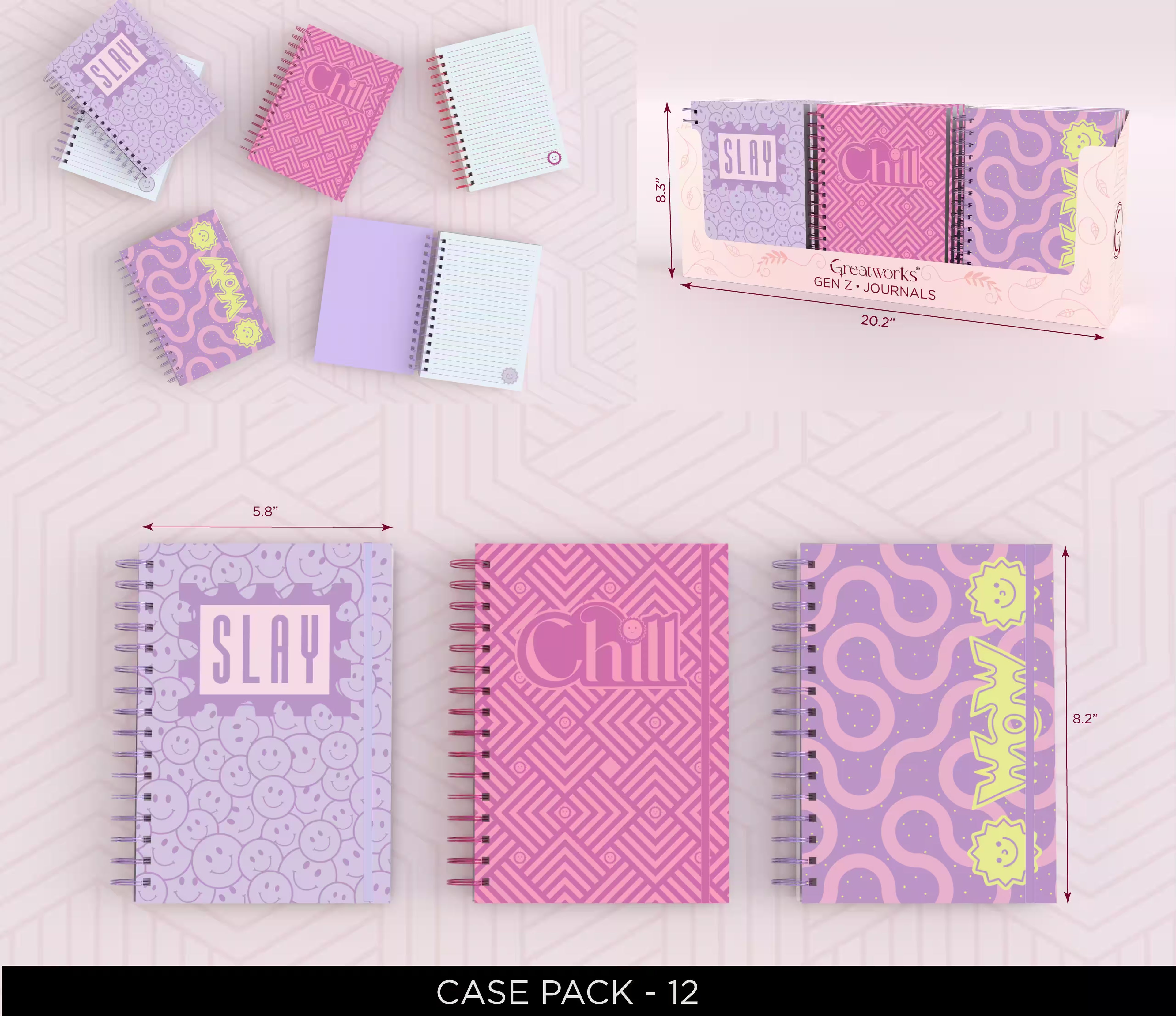 GW JOURNAL ASST GEN Z 256PG IN PDQ