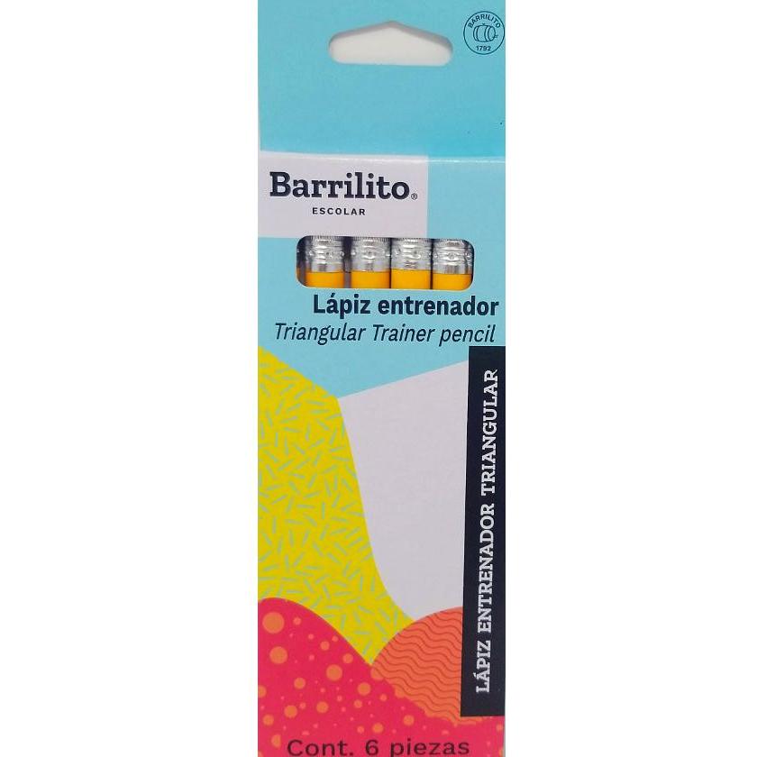 Lapiz entrenador grafito pk/6pz.,ctn/10pk