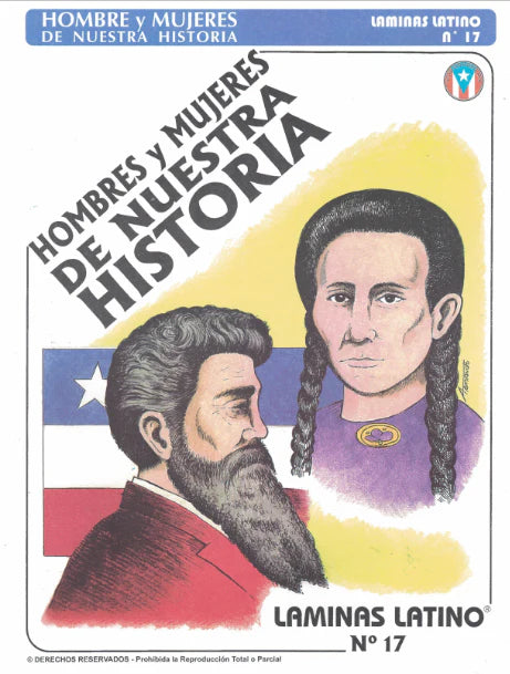 "Laminas Latino:LL-17 HOMBRES Y MUJERES NUESTRA HISTORIA"