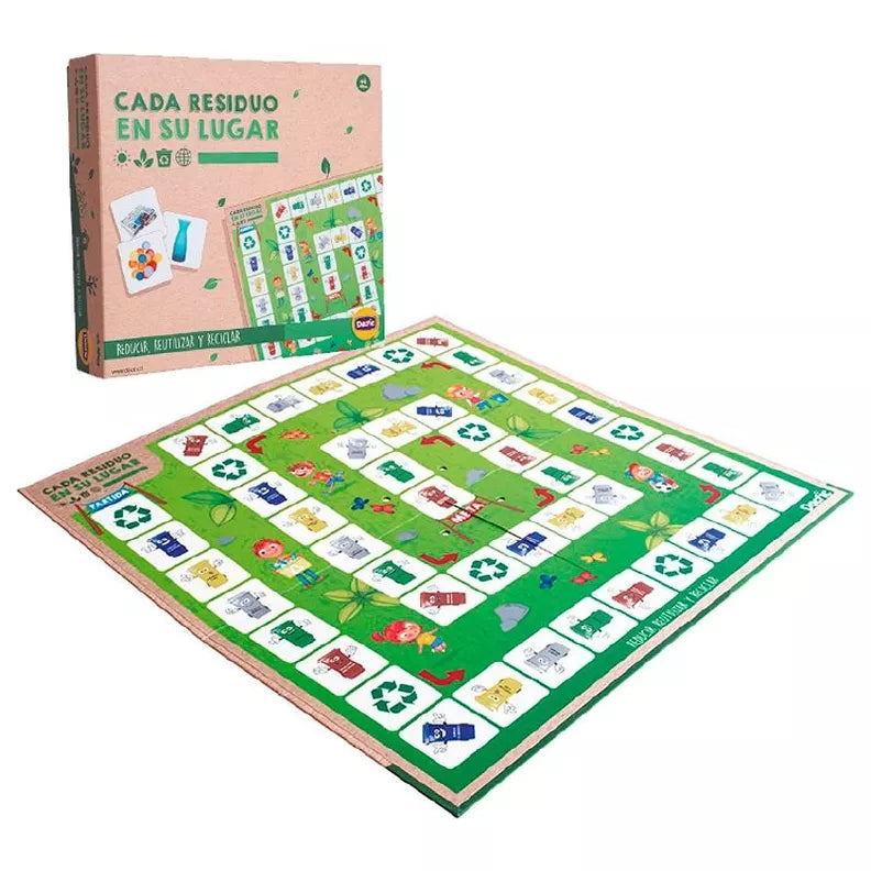 Juego Cada Residuo en su Lugar. DACTIC