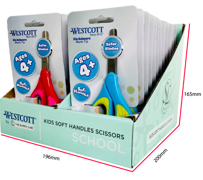 Westcott 5" Kids Soft Handle Blnt Scissors