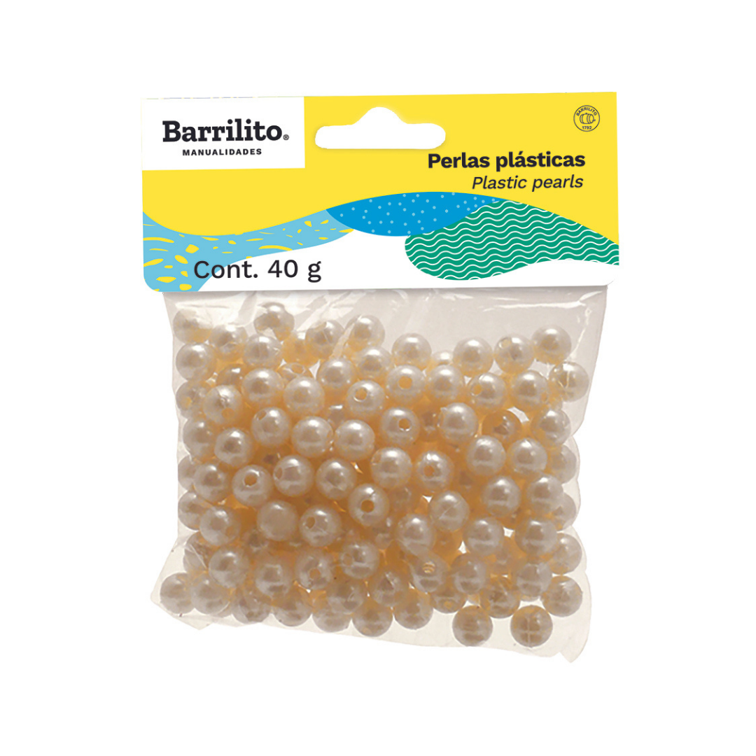 Perlas platicas bolsa/40