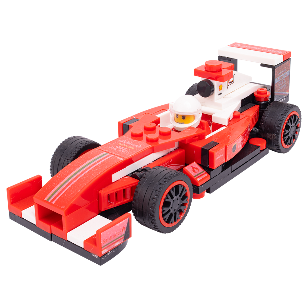 Súper Auto Deportivo Rojo Armable (2882) WANGE
