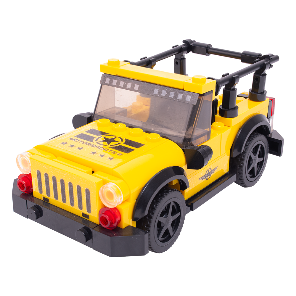 Súper Auto Todoterreno Armable (2886) WANGE