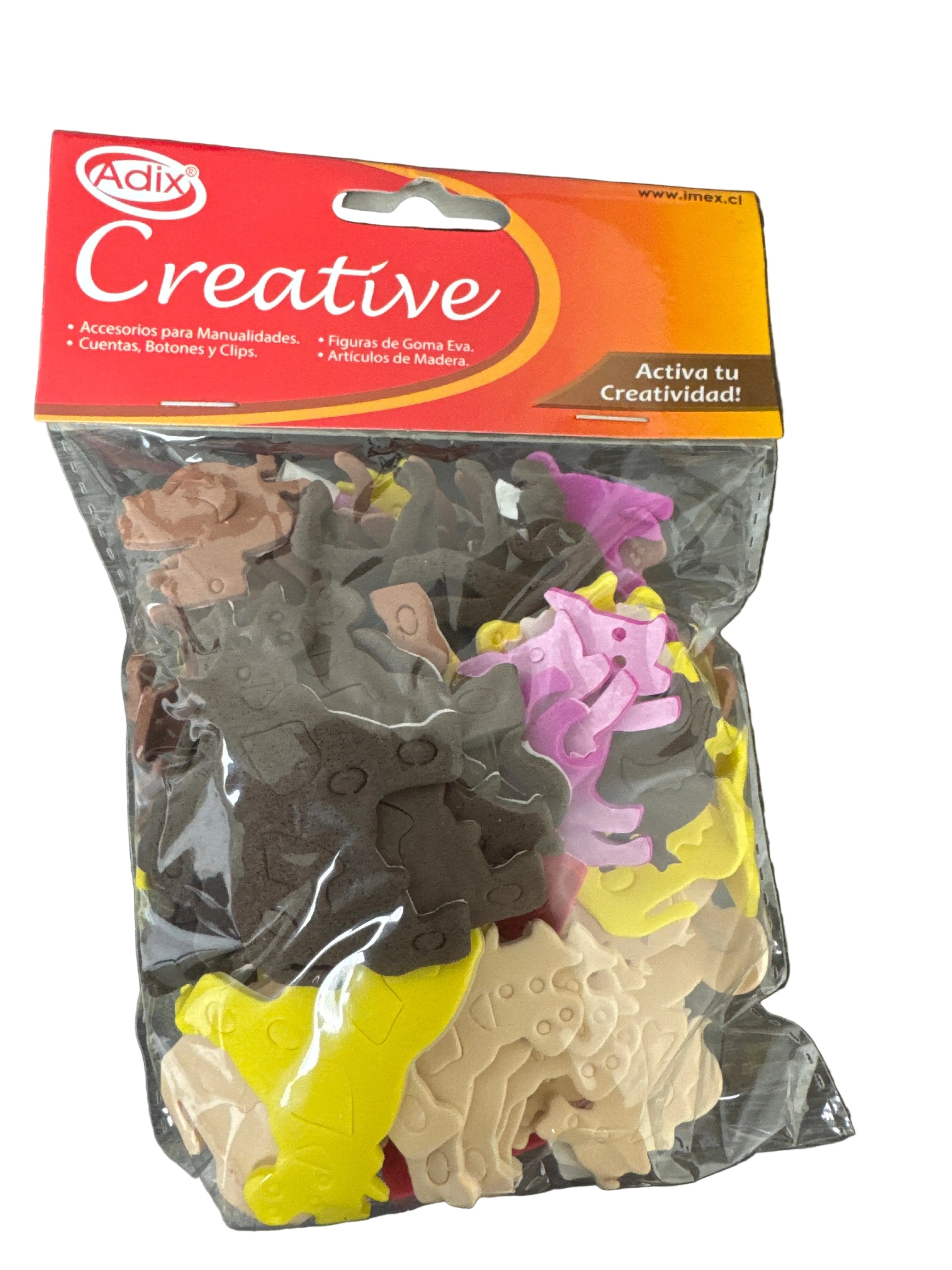 Animal Goma Eva Adhesiva 75u (039) CREATIVE