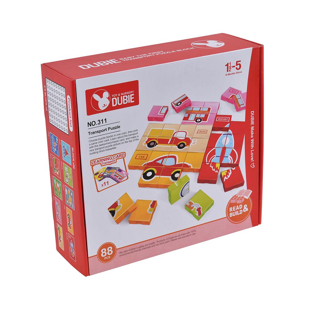 Puzzle Transporte 88pz. DACTIC DUBIE