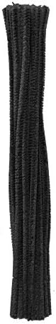 Limpiapipas color Negro Pk/100pz.