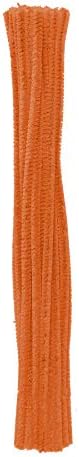 Limpiapipas color Naranja pk/100pz.