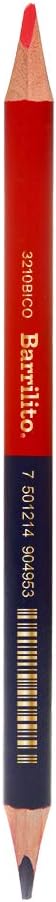 Lapiz bicolor jumbo azul-carmin pk/10pz.,ctn/6pk