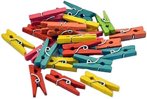 Micro pinzas ropa colores