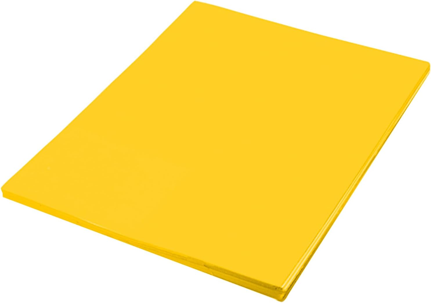 Foamy Tamaño Pliego (27 1/2 x  37 1/2) color amarillo canario,pk/10hojas,ctn/5pk