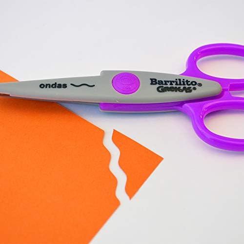 Tijera Greka ondas 13.5cm
paquete de 12pzs, carton de 24pzs