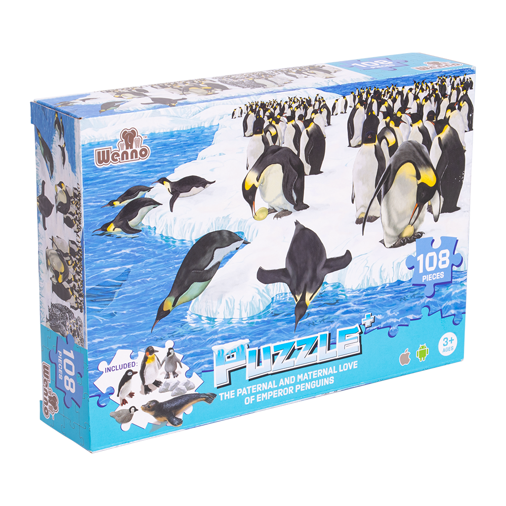 Puzzle Pinguino 108pz.+ Accesorios WENNO