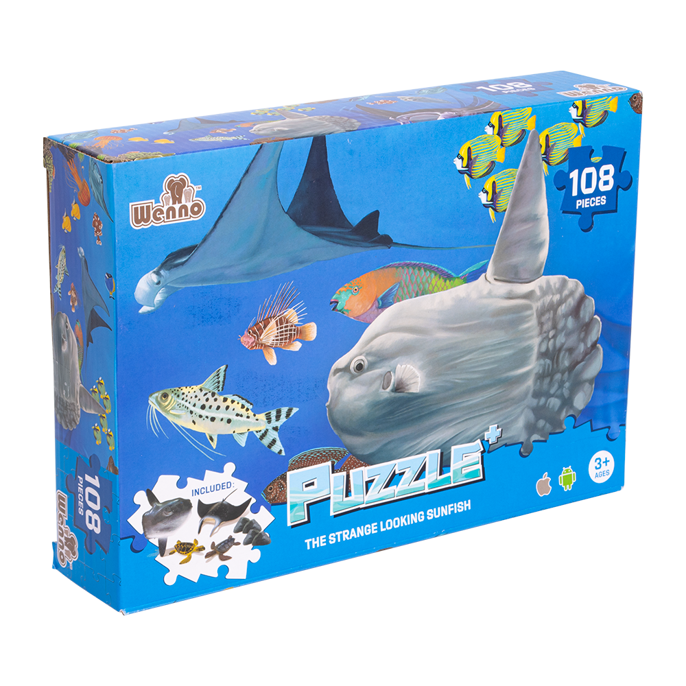 Puzzle Animal Marino 108pz. + Accesorios WENNO