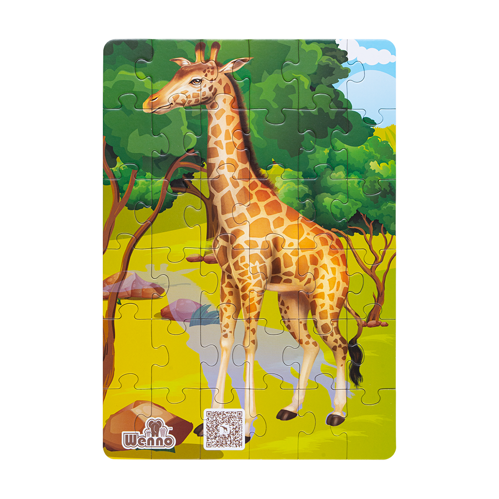Puzzle Jirafa 36pz. Bolsa B/P WENNO