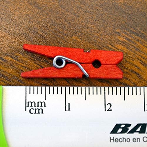 Micro pinzas ropa colores