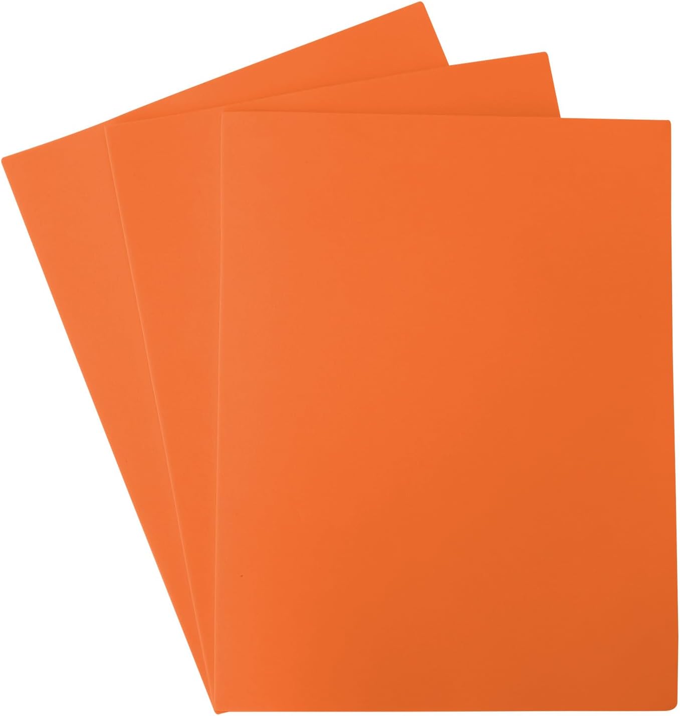 Foamy carta naranja rojizo pqt 24hojas ctn/ 10pqt