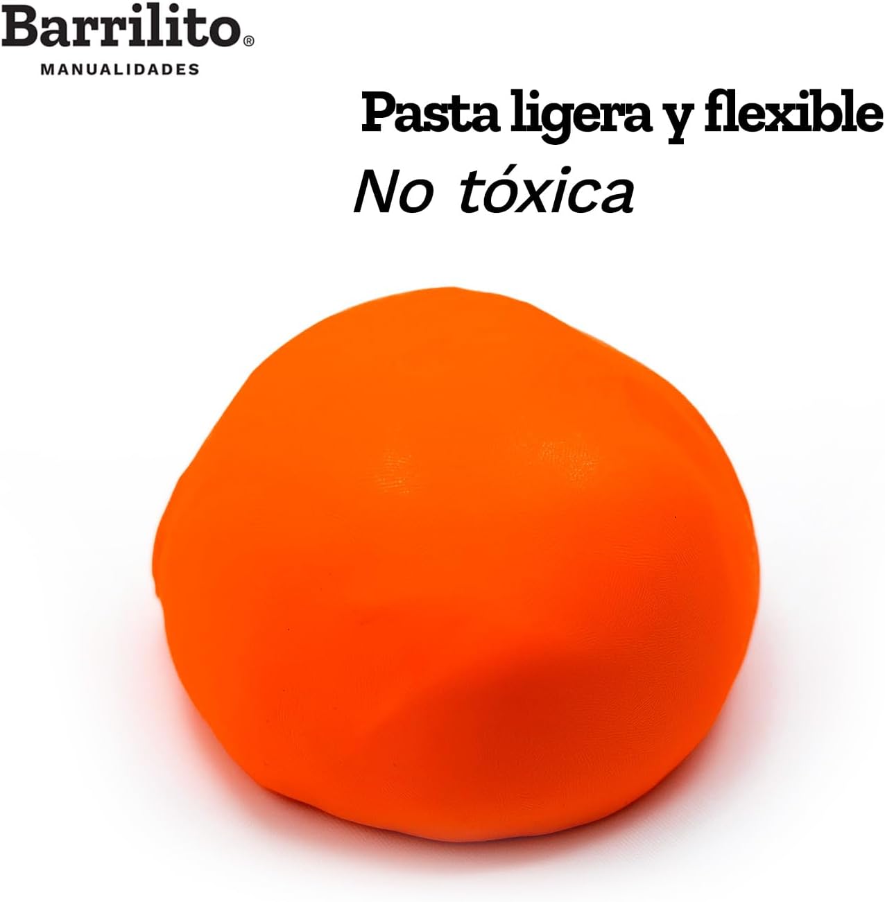 Foamy Moldeable 50gr. color naranja, caja de 48unidades por color,ct/192unidades