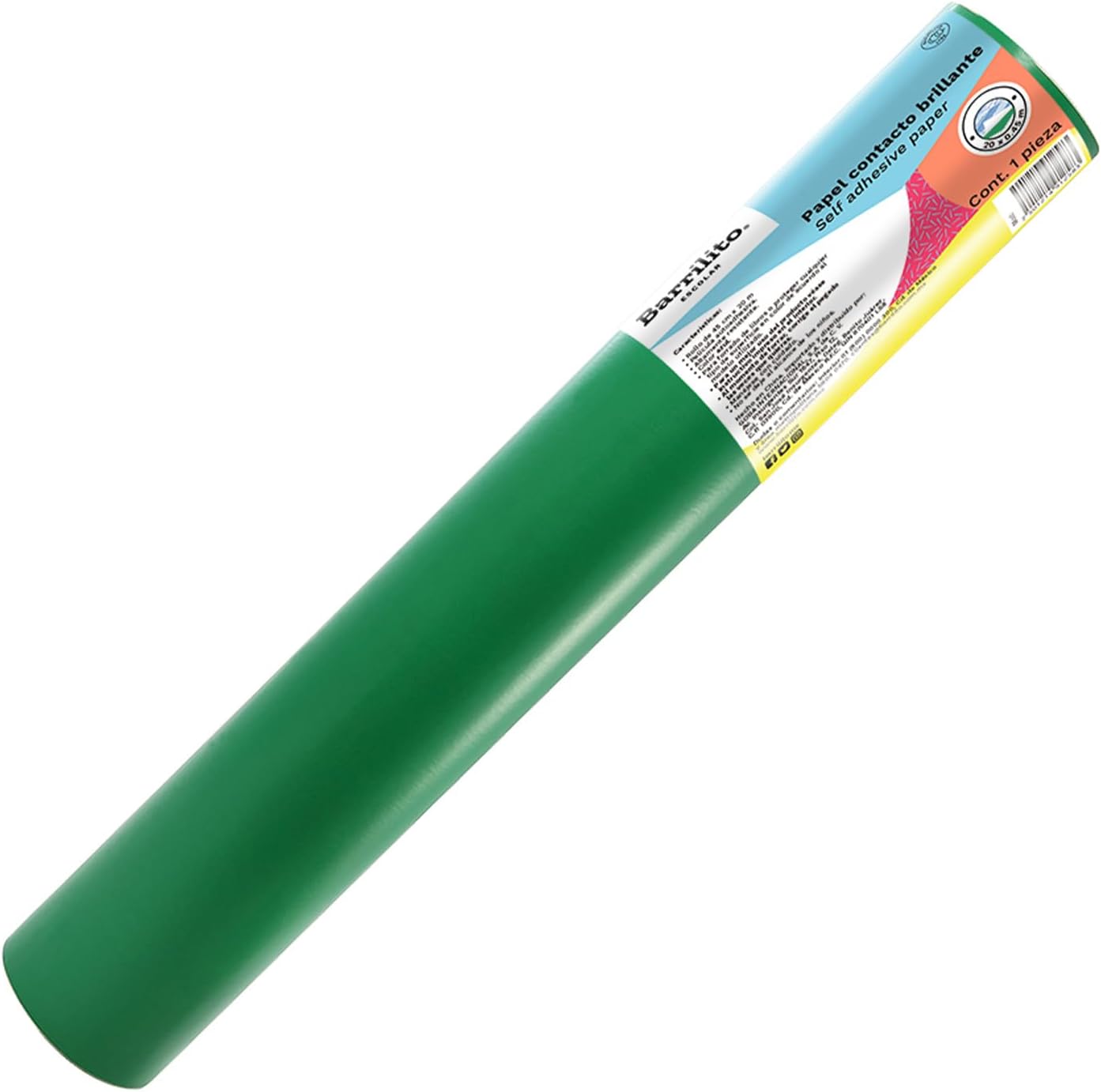 Contac Paper 0.45x20m Verde,ctn/12rollos