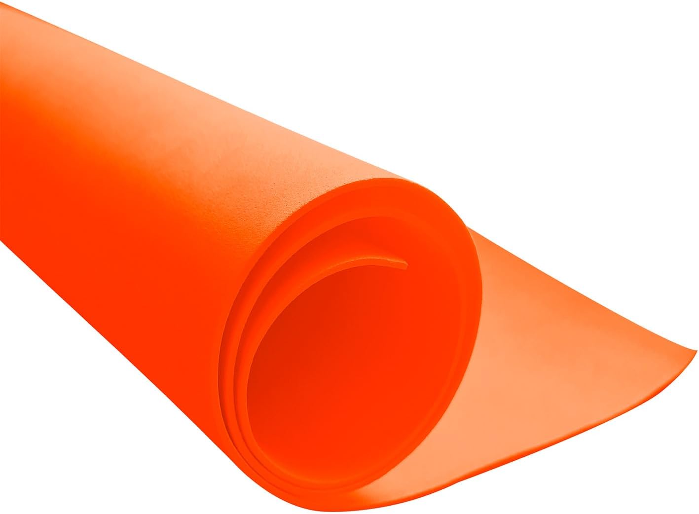 Foamy tamaño pliego (27 1/2 x 37 1/2) color naranja,pk/10pz.,ct./5pk