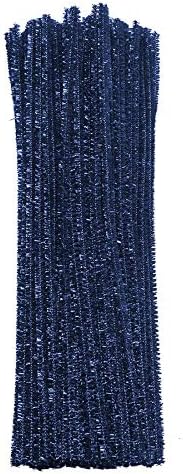 Limpiapipas color Azul Metalico Pk/100pz.