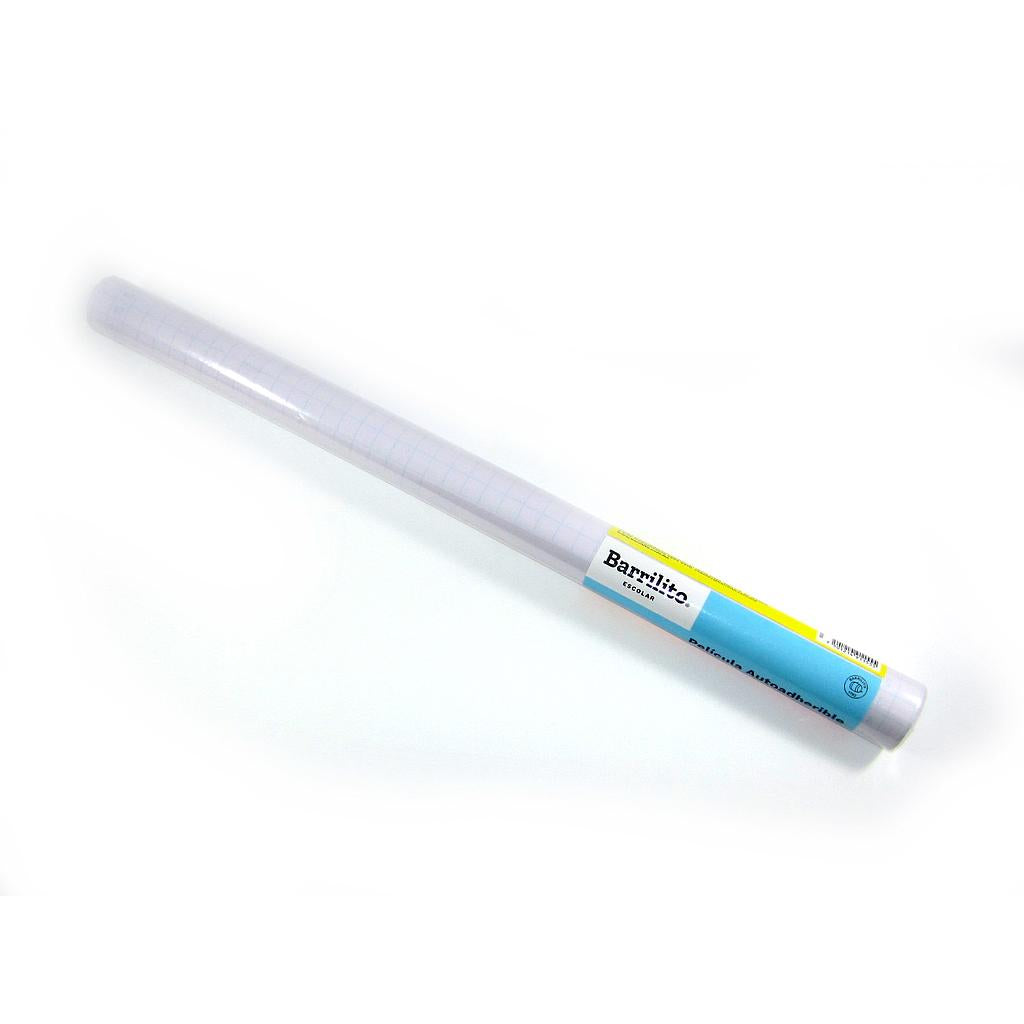 Contac Paper Blanco de 0.45x1.5m,carton de 15 rollos