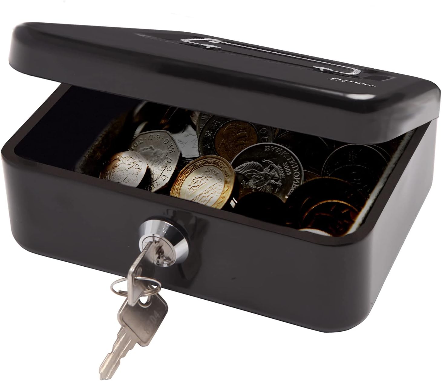 Caja Metalica para dinero  15x12x7cm. ctn/6pz