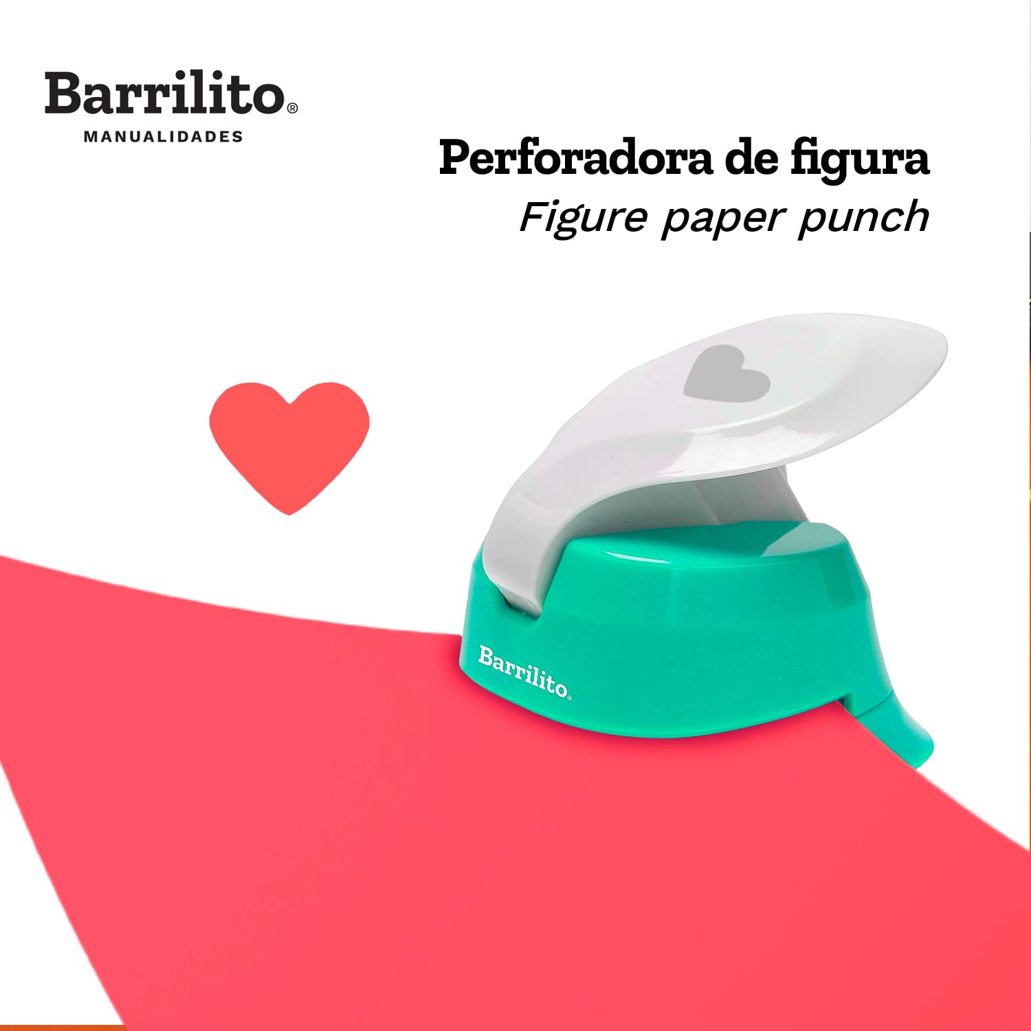 Perforadoras para Foamy Grande Figura Corazon