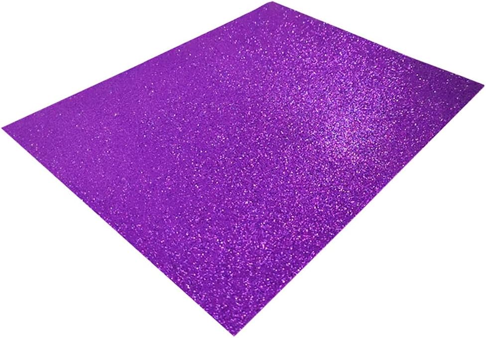 Foamy Diamantina color morado,pk/10hojas,ctn/12pk