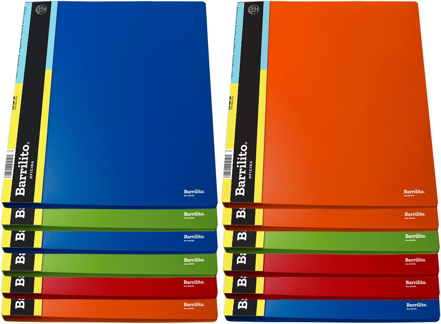 Folder con broche tamaño carta ctn/48pzs bolsa/6pzs (precio por bolsa)
