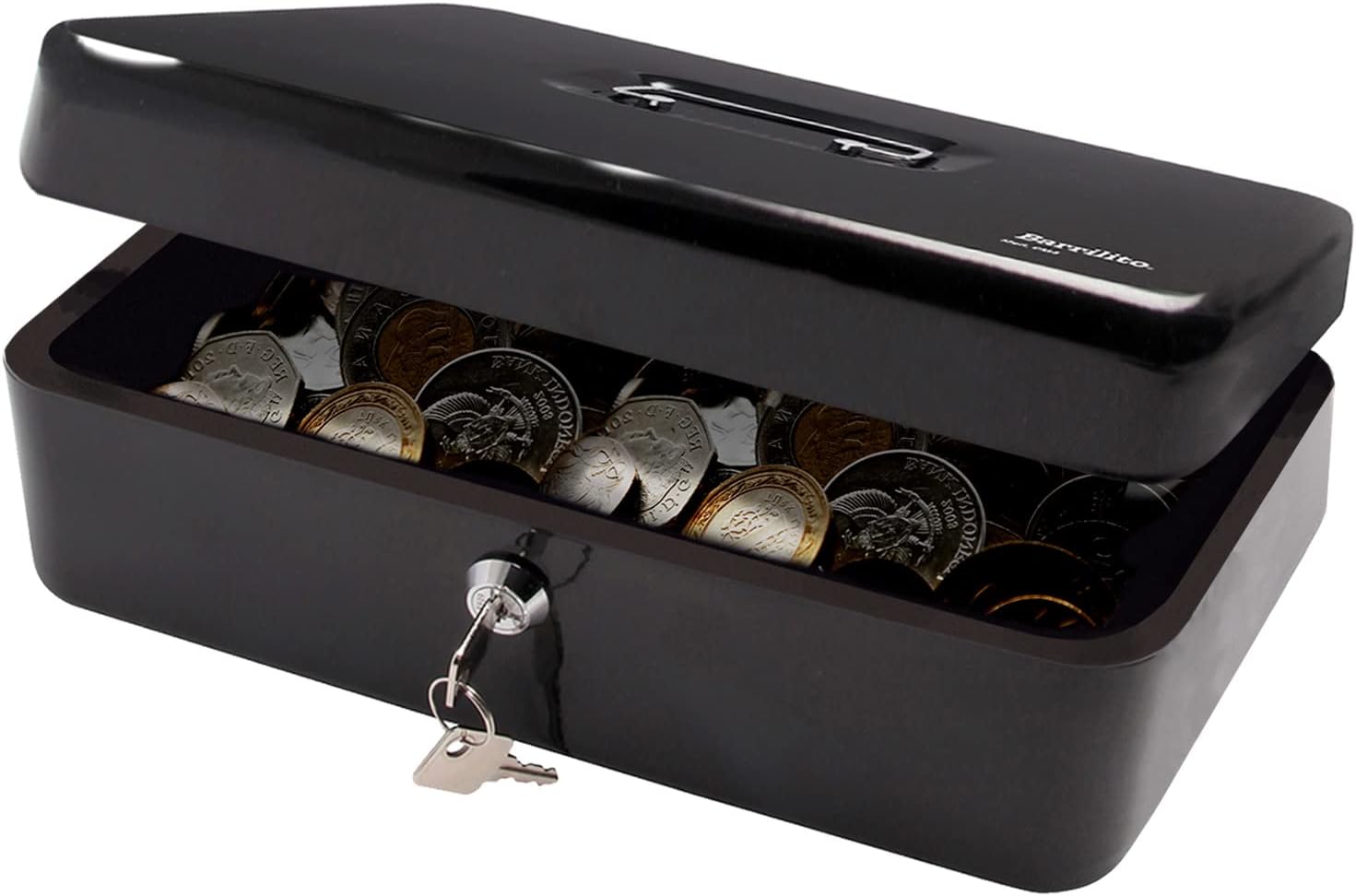 Caja Metalica para dinero 31x24.5x9.5cm,ctn/6pz.