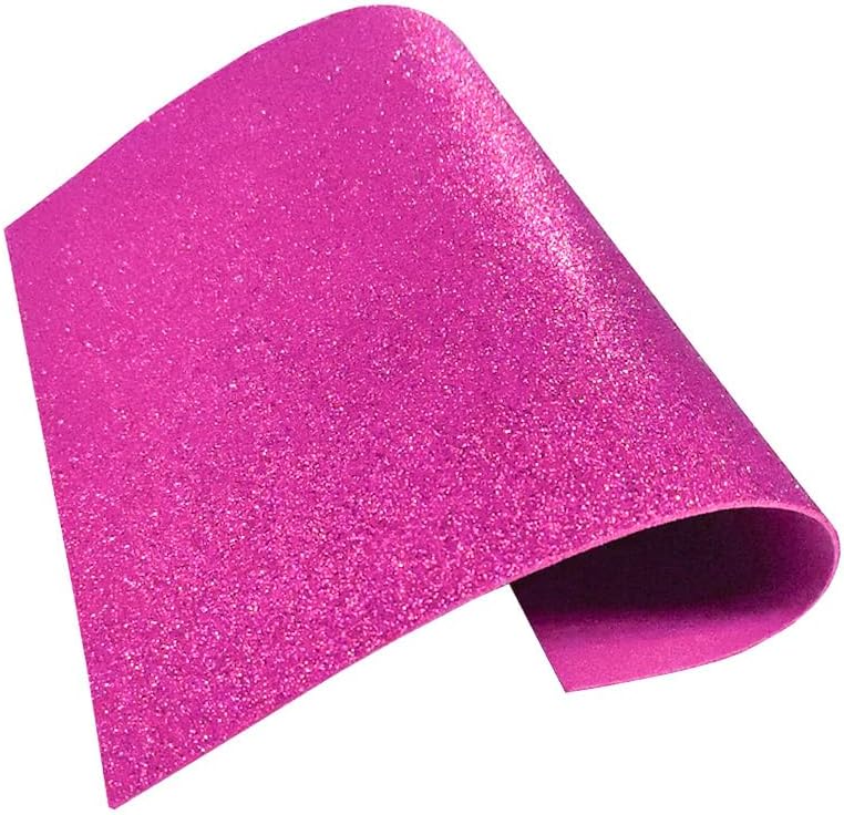 Foamy Diamantina color fusha,pk/10hojas,ctn/12pk