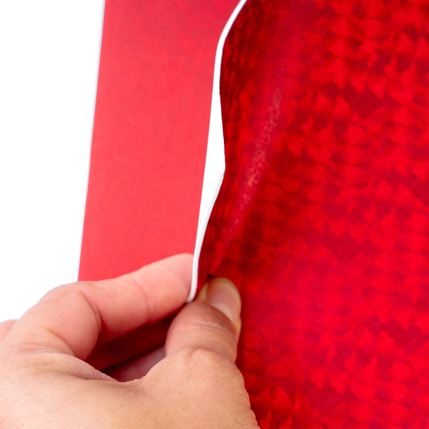 Foamy Carta Metalizado Rojo pk/5pz