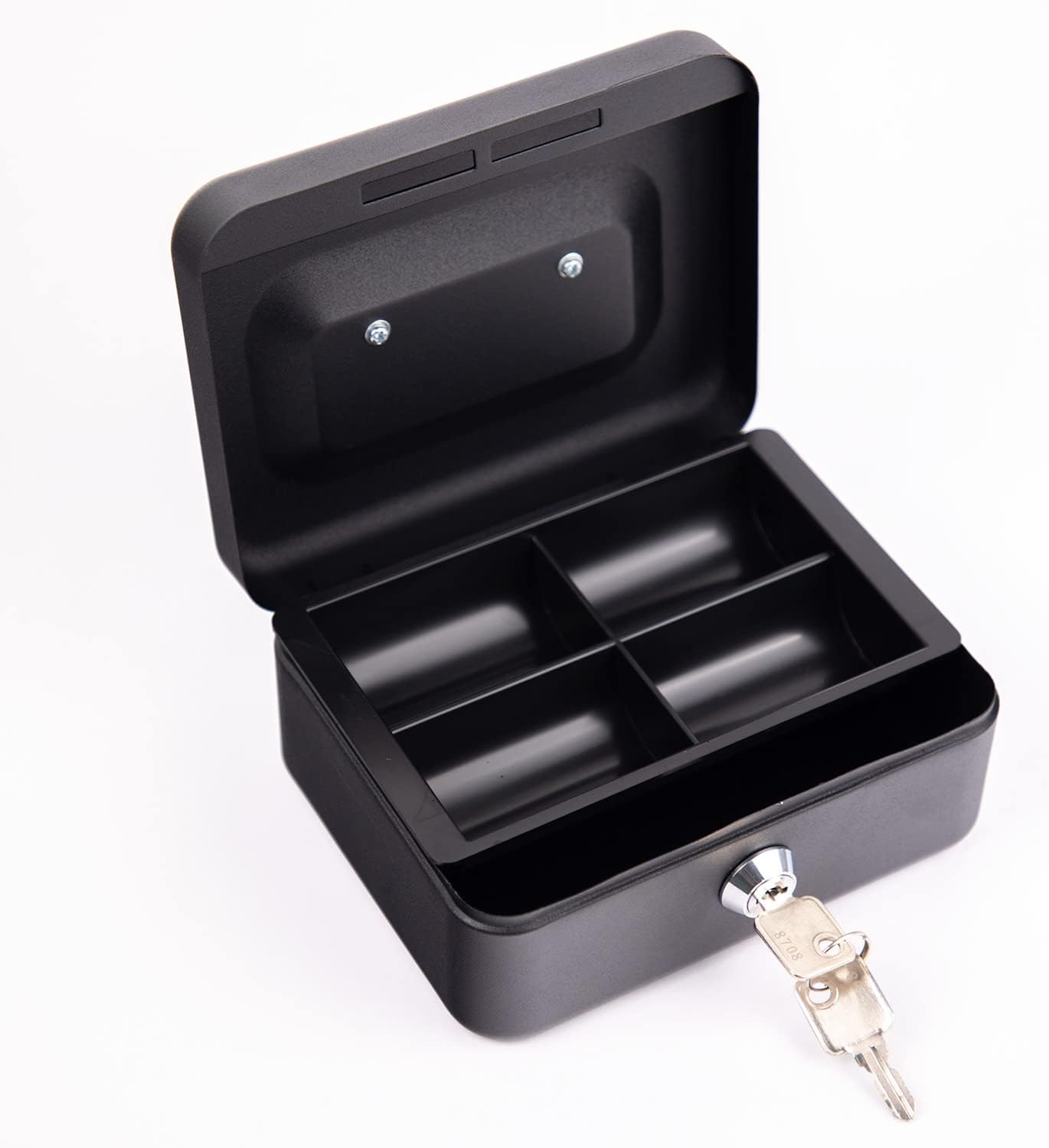 Caja Metalica para dinero  15x12x7cm. ctn/6pz
