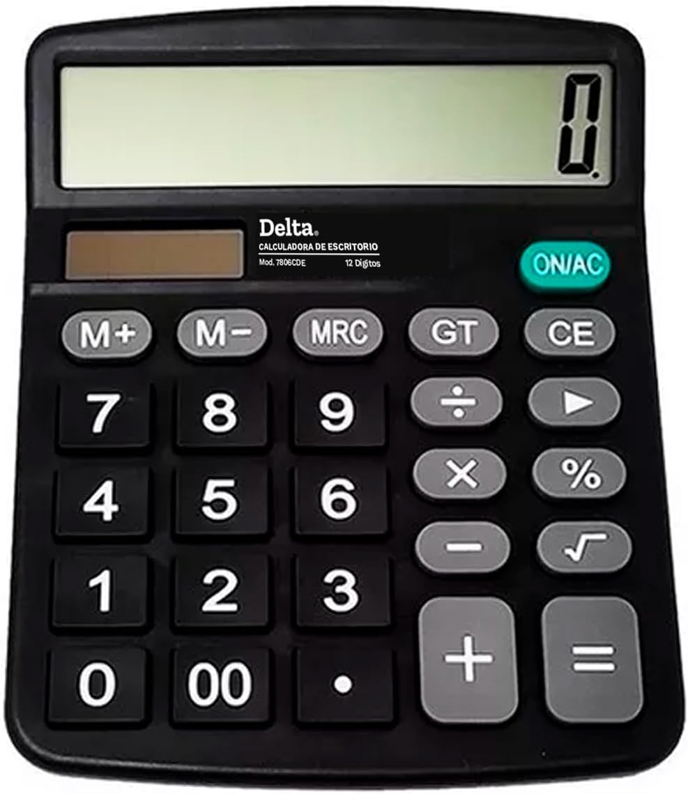 Calculadora de escritorio 12 dígitos