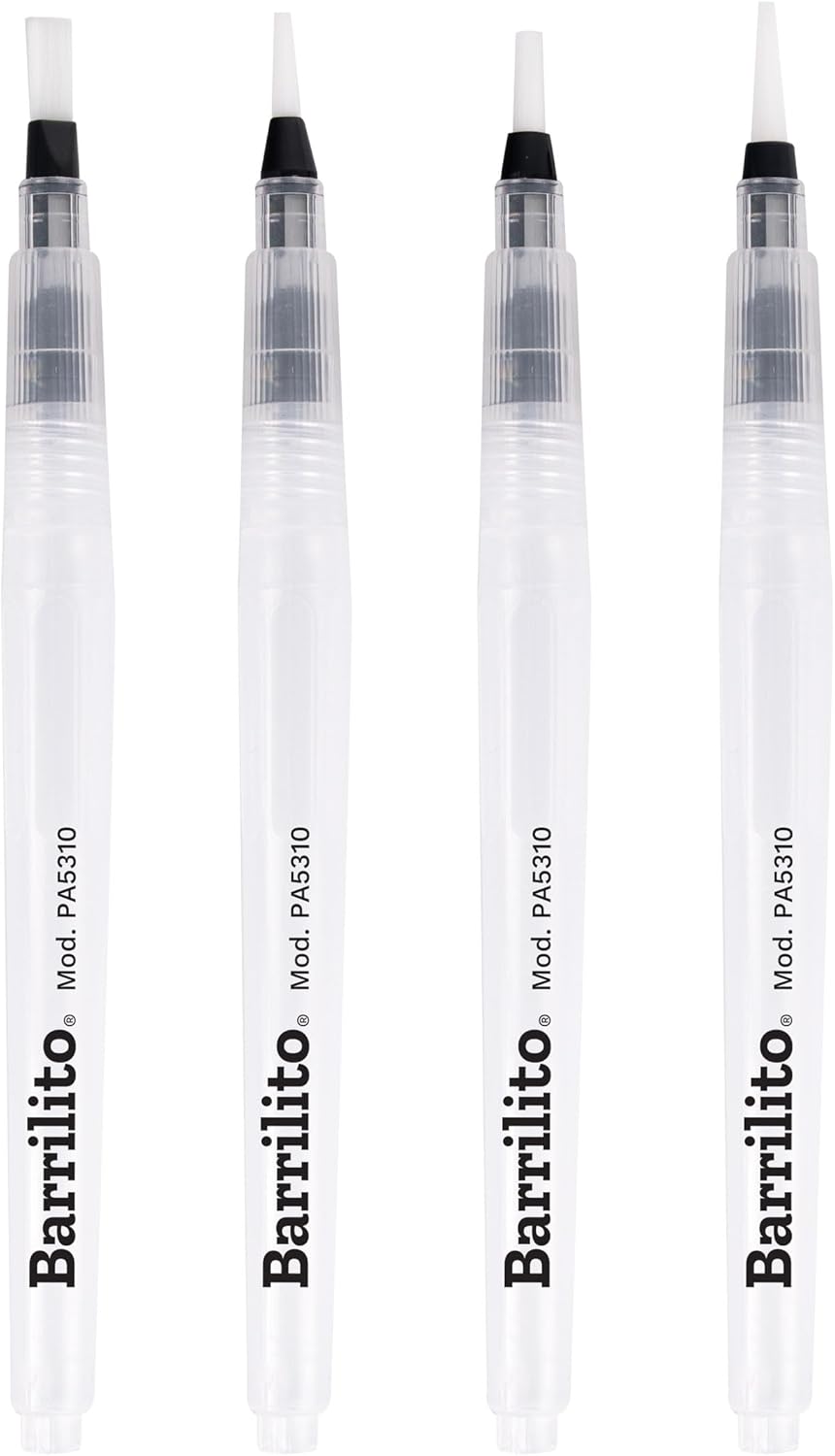 Set de Pinceles con Deposito de Agua pk/4